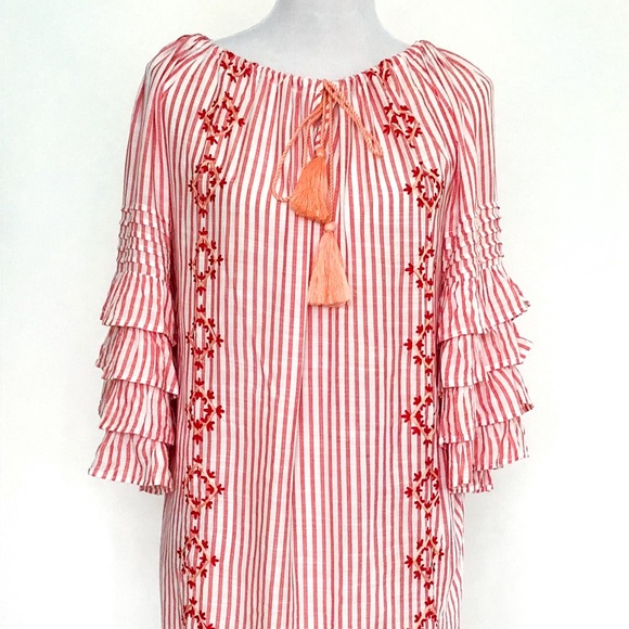 America and Beyond. Other - Red white stripe cover up